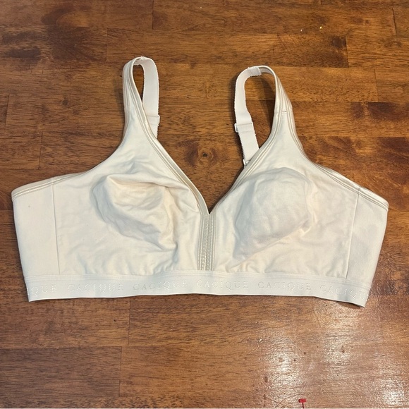 Lane Bryant Cacique nude wireless bra size 48D - Picture 1 of 6